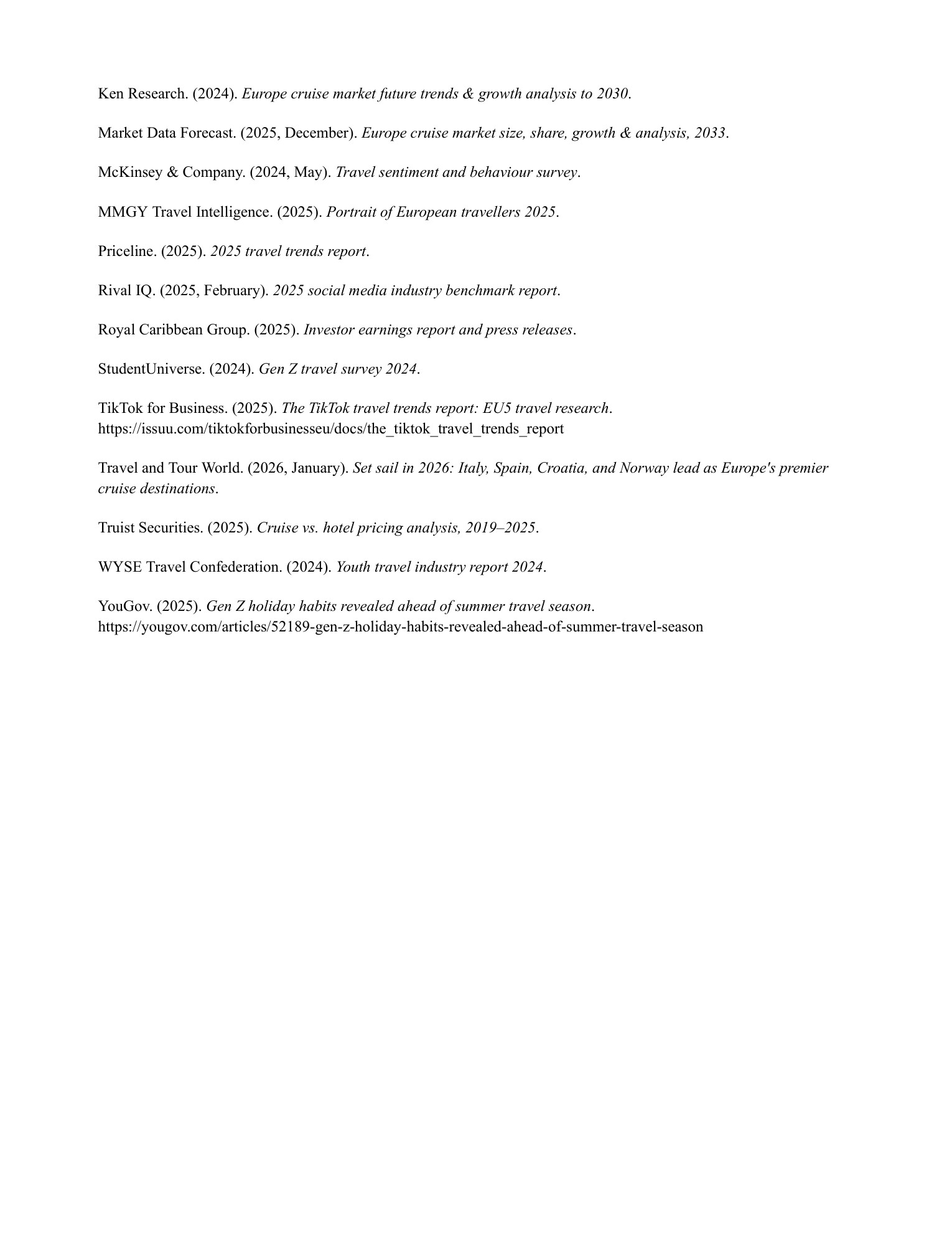 Research Foundations for Costa Crociere Gen Z Market Entry, page 5